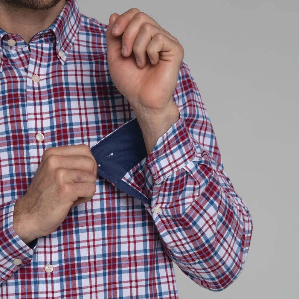 Healey Tailored Shirt Bordeaux